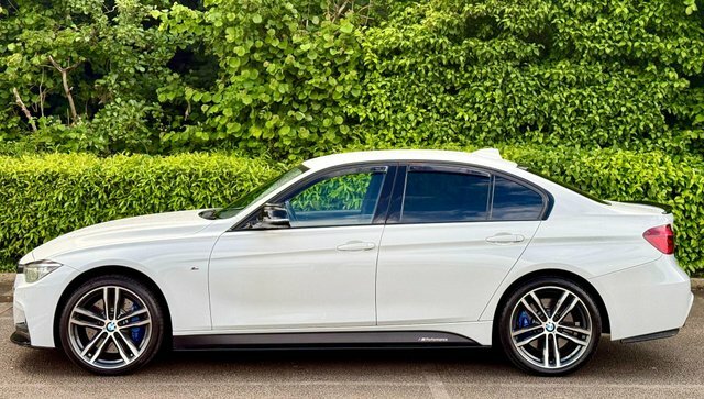BMW 3 Series 320D M Sport White #12