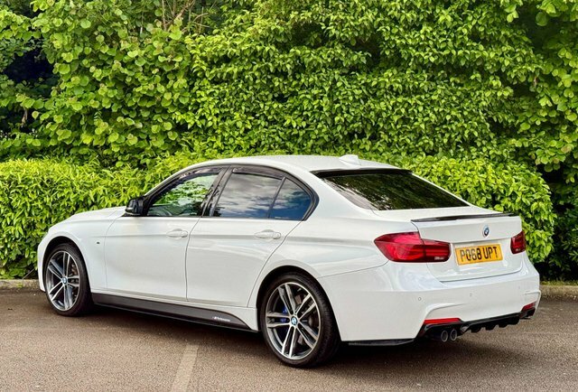 BMW 3 Series 320D M Sport White #3