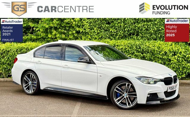 BMW 3 Series 320D M Sport White #1
