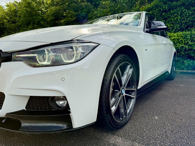 BMW 3 Series 320D M Sport White #5