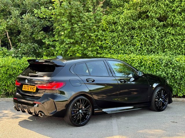 BMW 1 Series Hatchback OU72VHG Black #4