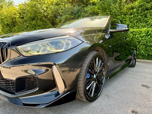 BMW 1 Series Hatchback OU72VHG Black #5