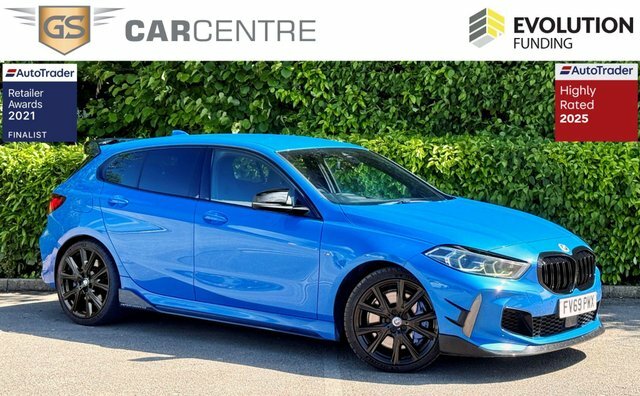 BMW 1 Series Hatchback FV69PWX Blue