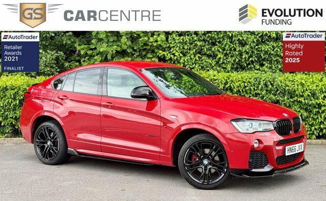 BMW X4 Suv Red