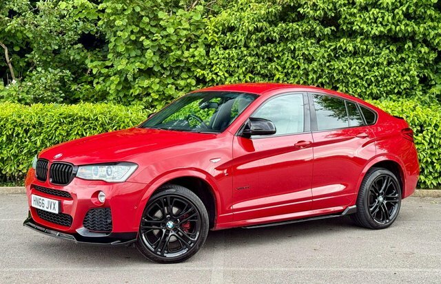 BMW X4 Suv Red #2