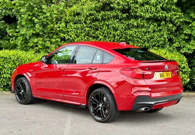 BMW X4 Suv Red #3