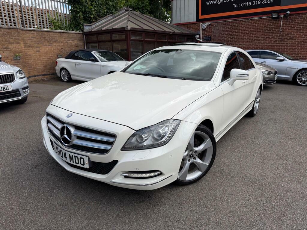 Mercedes-Benz CLS 3.0 Cls350 Cdi V6 Coupe G-tronic Euro 5 S S White