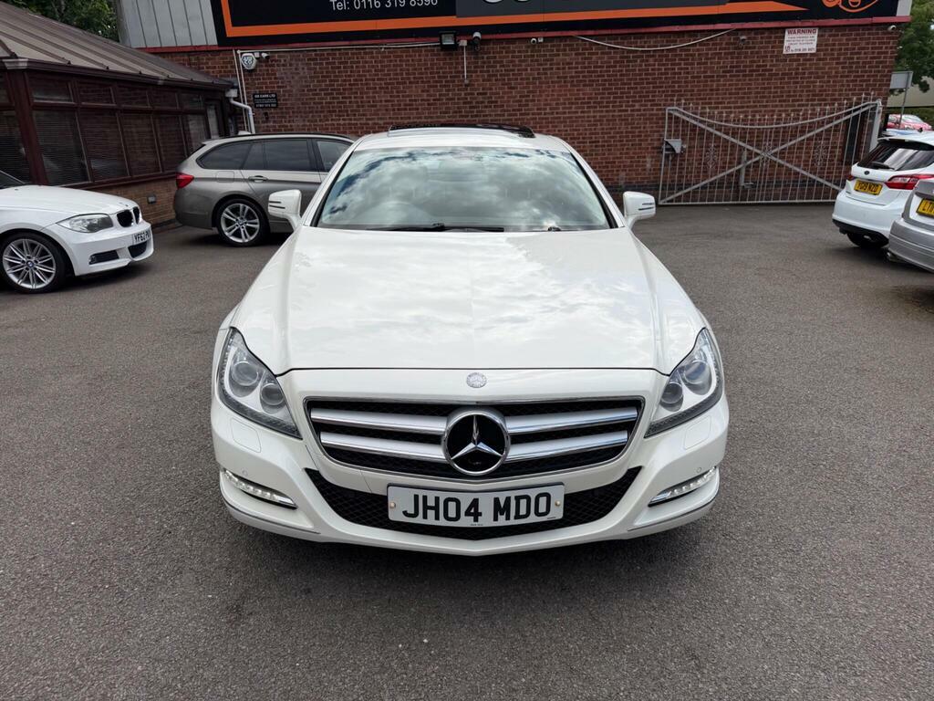 Mercedes-Benz CLS 3.0 Cls350 Cdi V6 Coupe G-tronic Euro 5 S S White #2