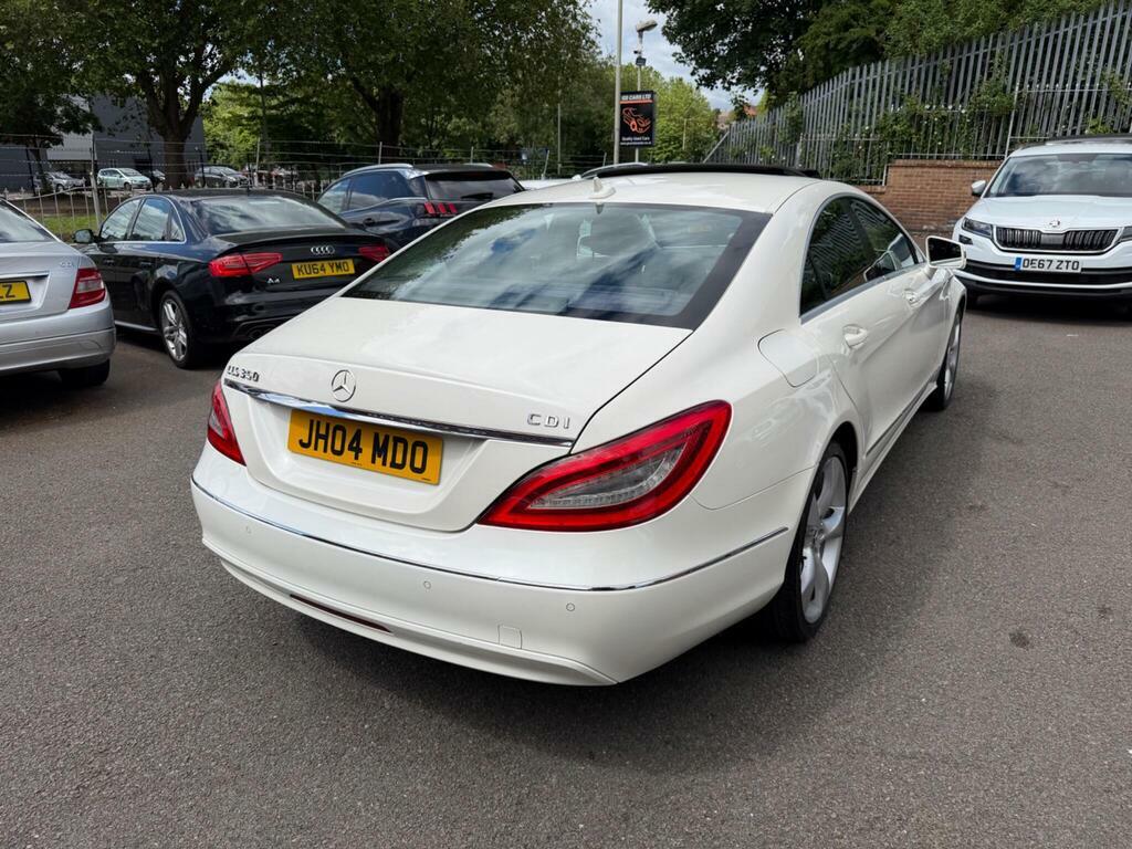 Mercedes-Benz CLS 3.0 Cls350 Cdi V6 Coupe G-tronic Euro 5 S S White #3