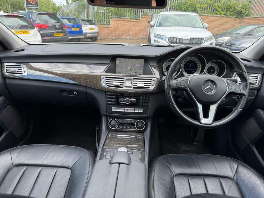 Mercedes-Benz CLS 3.0 Cls350 Cdi V6 Coupe G-tronic Euro 5 S S White #4