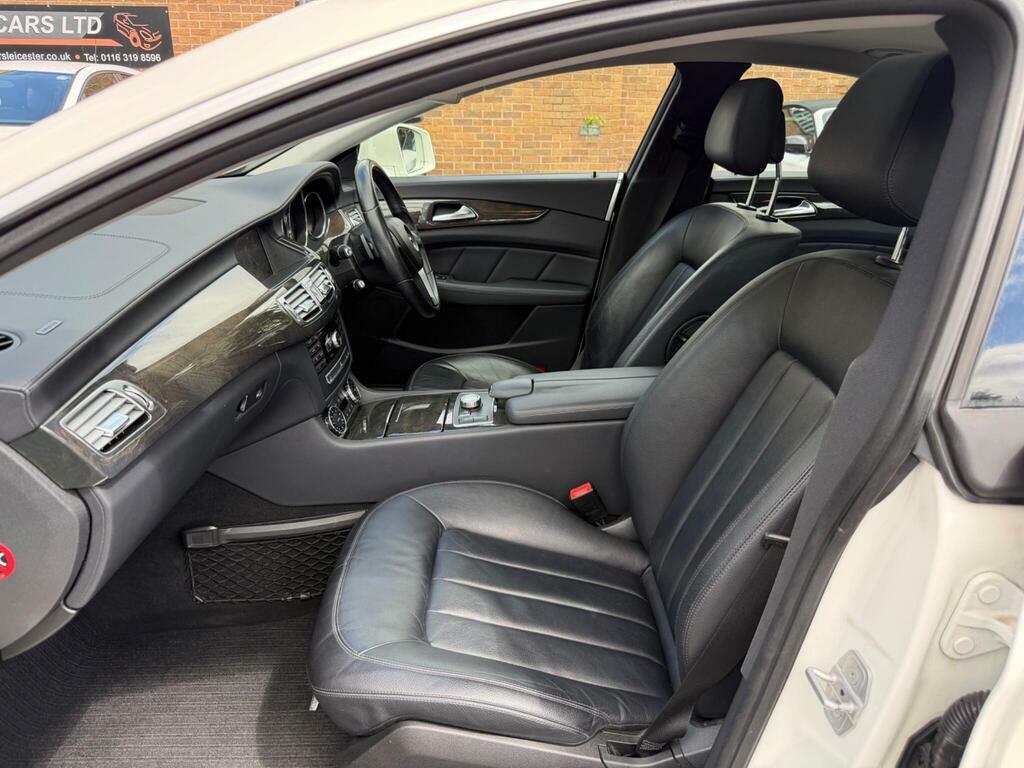 Mercedes-Benz CLS 3.0 Cls350 Cdi V6 Coupe G-tronic Euro 5 S S White #6