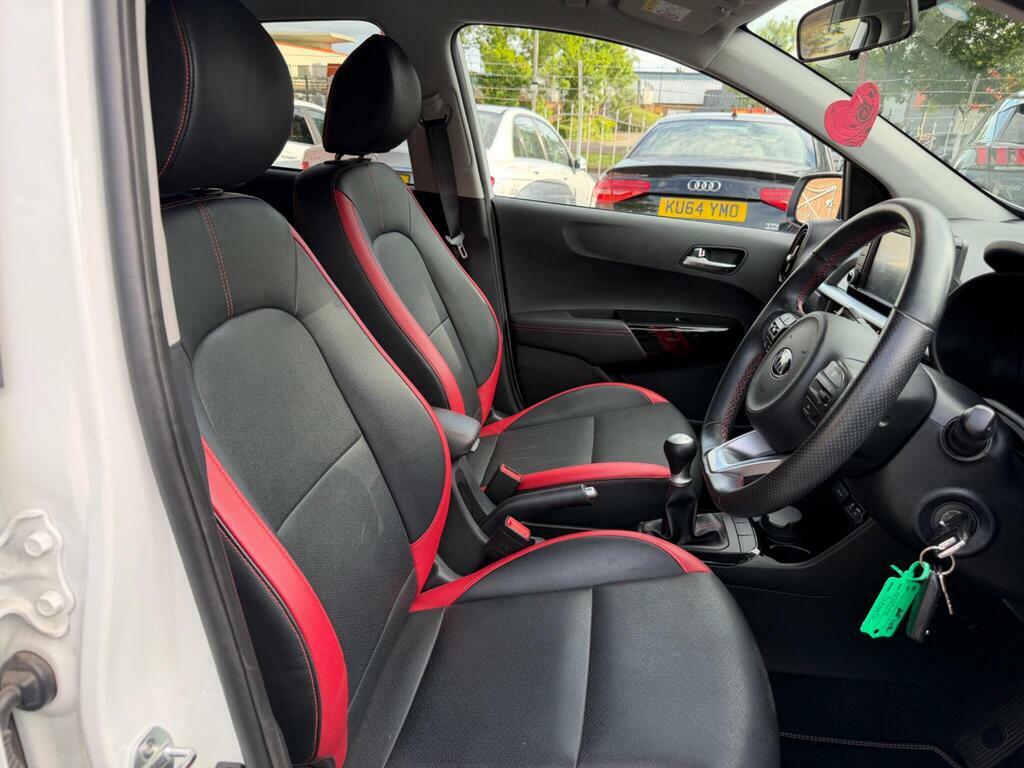 Kia Picanto 1.25 Gt-line Euro 6 NJ69FCC White #6