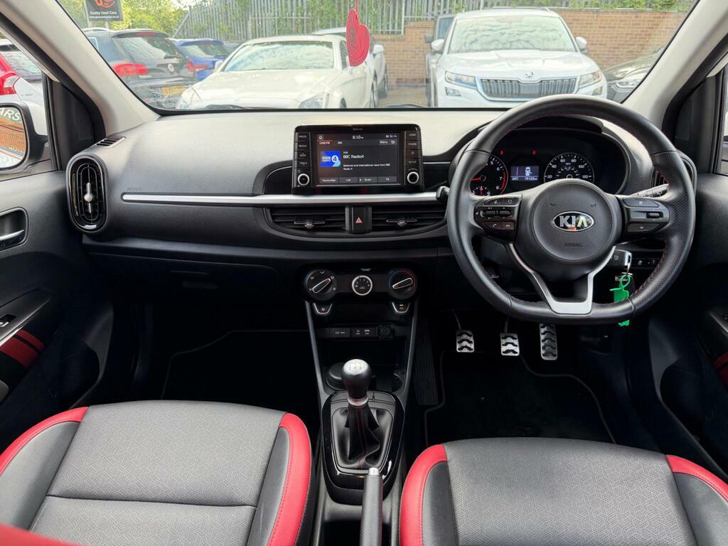 Kia Picanto 1.25 Gt-line Euro 6 NJ69FCC White #4