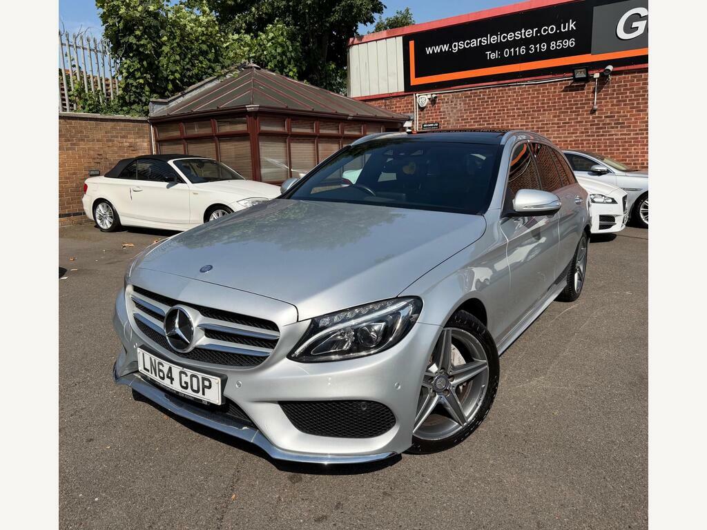 Mercedes-Benz C Class 2.1 C220 Bluetec Amg Line G-tronic Euro 6 S S Silver