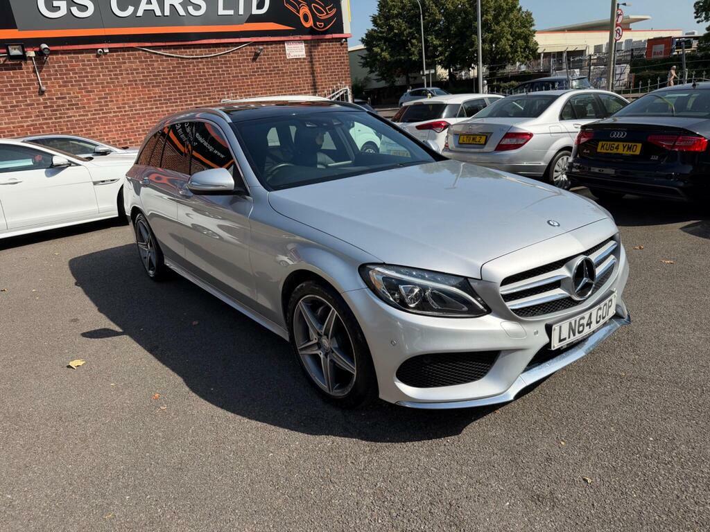 Mercedes-Benz C Class Amg Line Bluetec Black #17