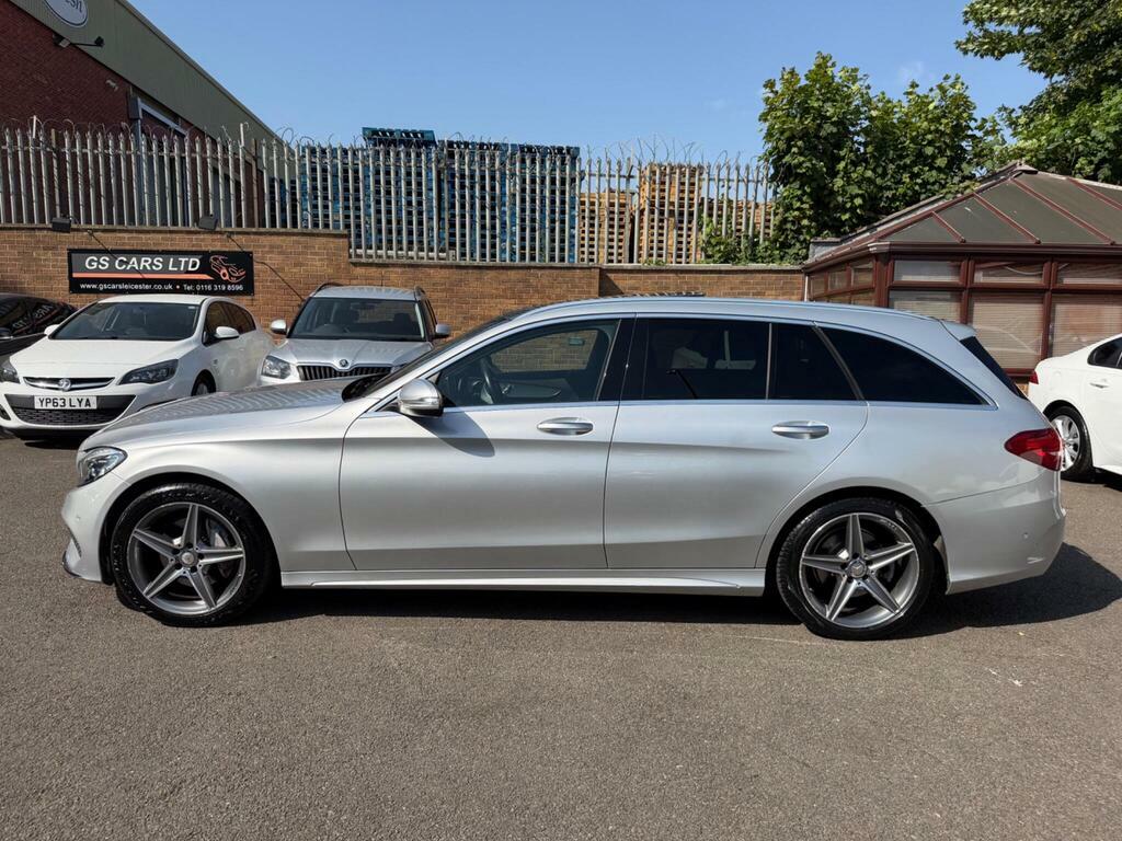 Mercedes-Benz C Class Amg Line Bluetec Black #8
