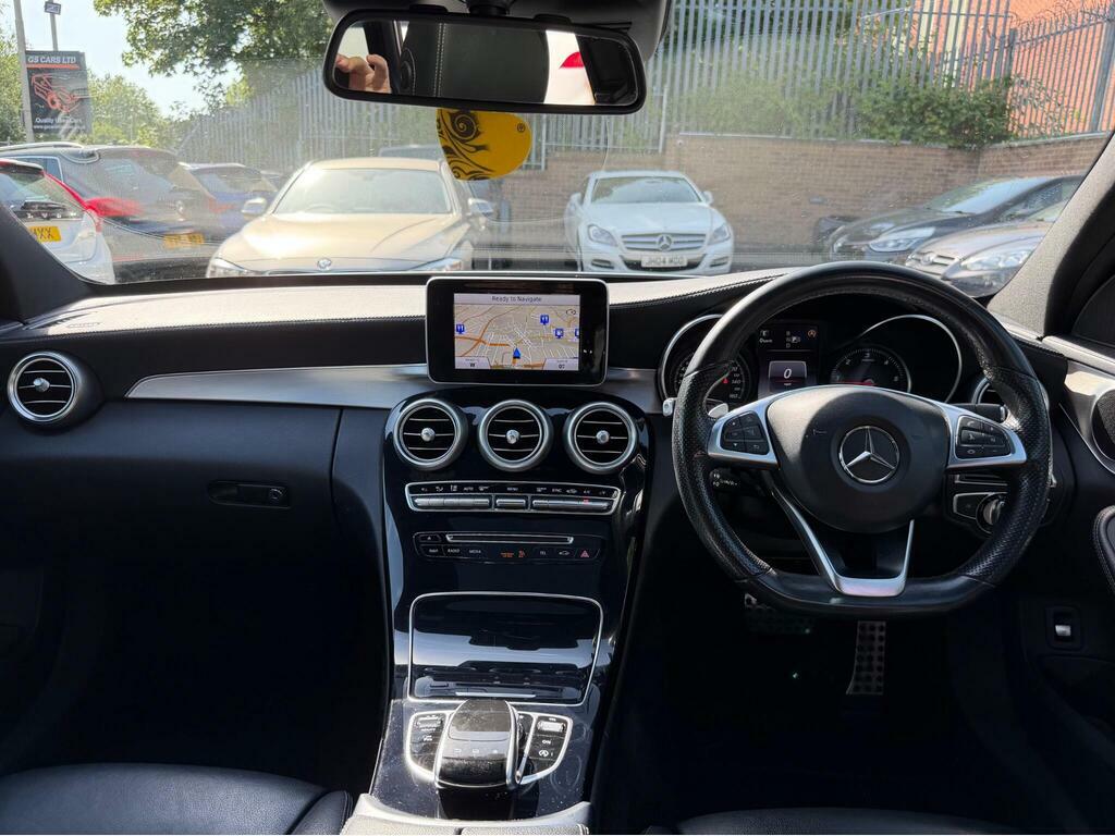 Mercedes-Benz C Class 2.1 C220 Bluetec Amg Line G-tronic Euro 6 S S Silver #4