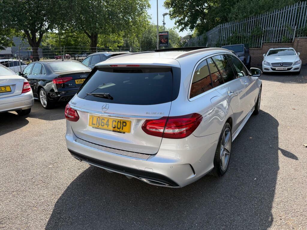 Mercedes-Benz C Class Amg Line Bluetec Black #10