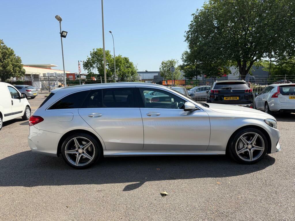 Mercedes-Benz C Class Amg Line Bluetec Black #14