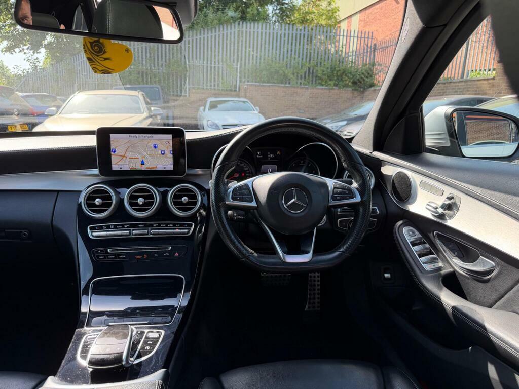 Mercedes-Benz C Class Amg Line Bluetec Black #30