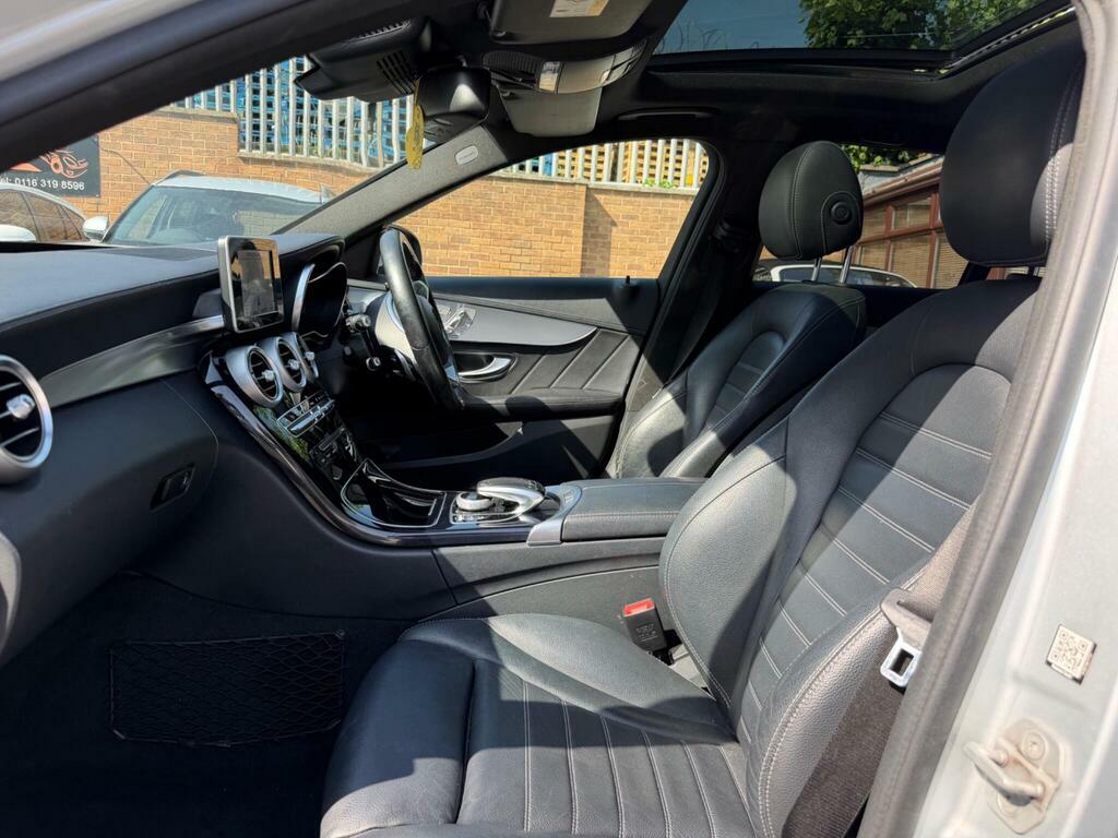 Mercedes-Benz C Class 2.1 C220 Bluetec Amg Line G-tronic Euro 6 S S Silver #5