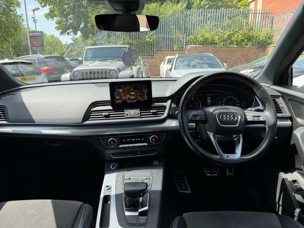 Audi Q5 2.0 Tdi 190 Quattro S Line Plus White #33