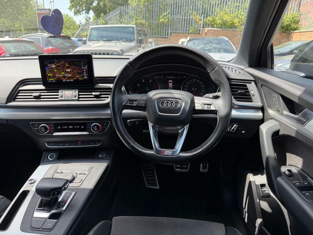 Audi Q5 2.0 Tdi 190 Quattro S Line Plus White #32