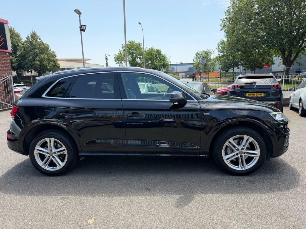 Audi Q5 2.0 Tdi 190 Quattro S Line Plus White #9