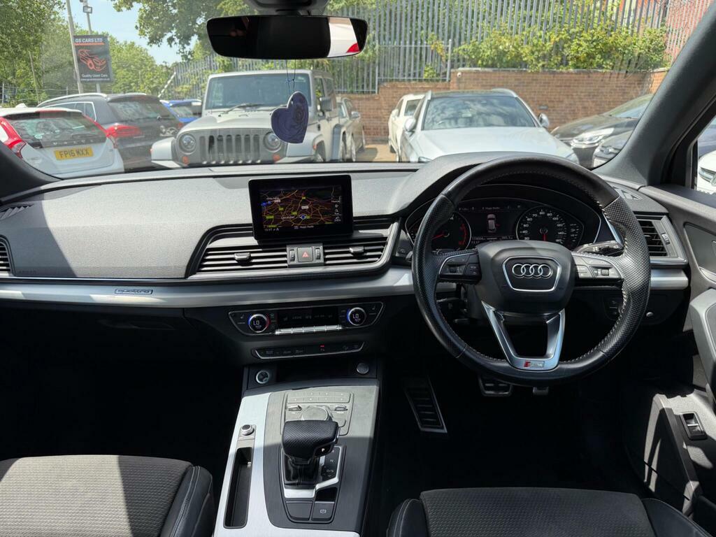 Audi Q5 2.0 Tdi 190 Quattro S Line Plus White #29