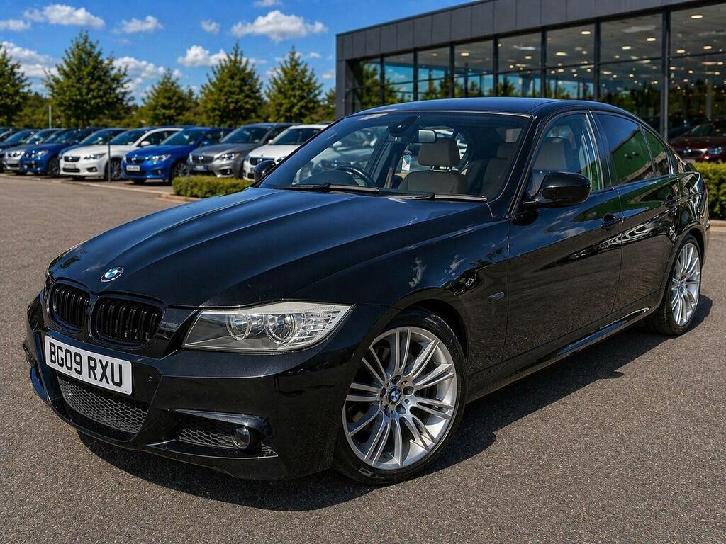 BMW 3 Series Saloon 2.0 320D M Sport Euro 5 200909 Black