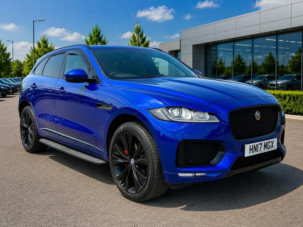 Jaguar F-Pace 3.0 D300 V6 S Awd Euro 6 Ss Blue #3