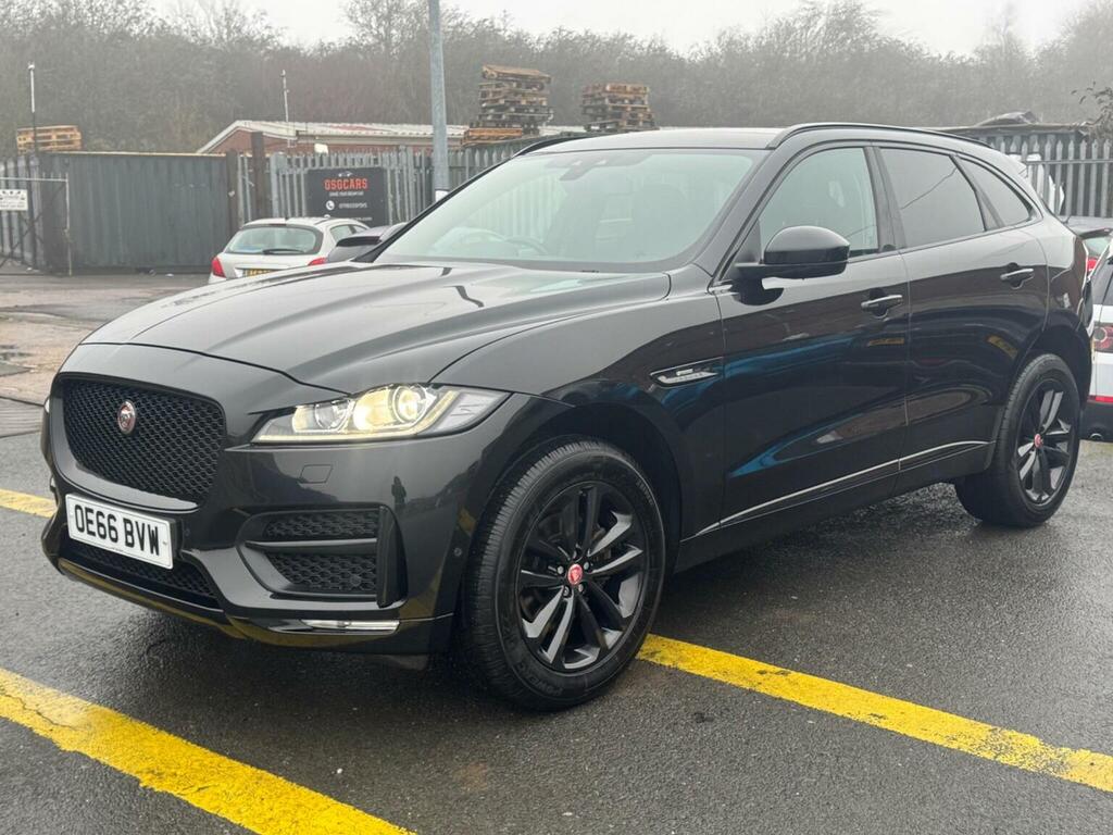 Jaguar F-Pace 2.0 D180 R-sport Awd Euro 6 Ss Black