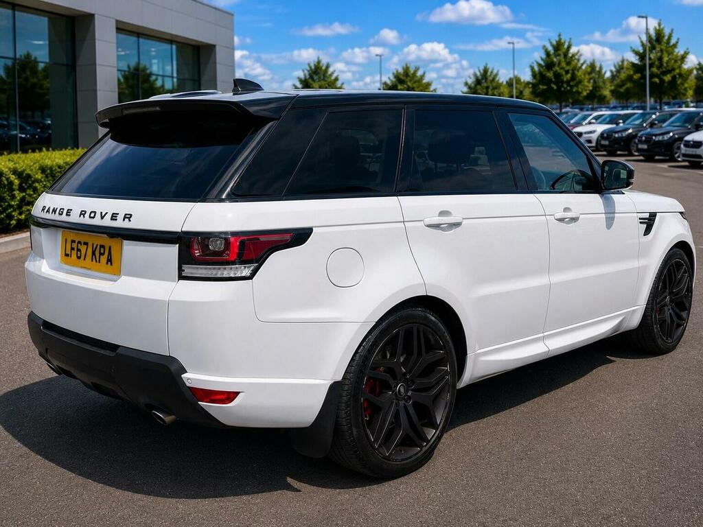 Land Rover Range Rover Sport Suv 3.0 Sd V6 Hse Dynamic 4Wd Euro 6 Ss LF67KPA White #4