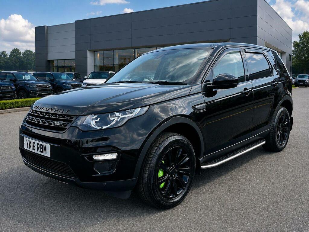 Land Rover Discovery Sport 2.0 Td4 Se Tech 4Wd Euro 6 Ss Black