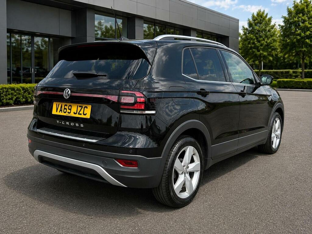 Volkswagen T-Cross 1.0 Tsi Sel Euro 6 Ss Black #4