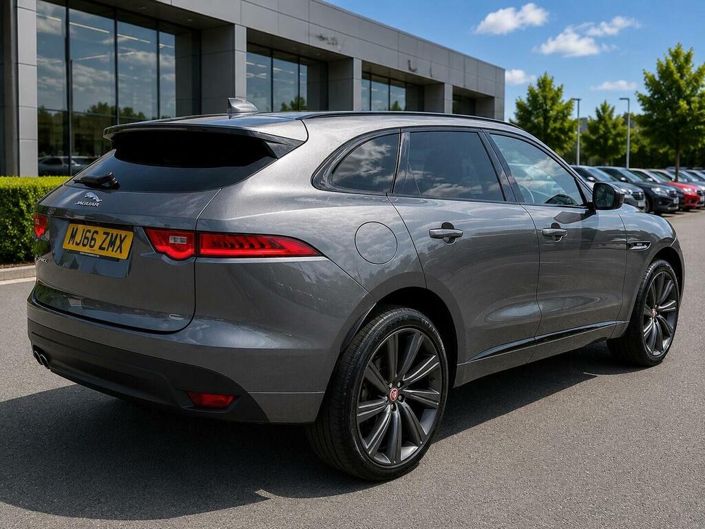 Jaguar F-Pace 2.0 D180 R-sport Awd Euro 6 Ss Grey #4