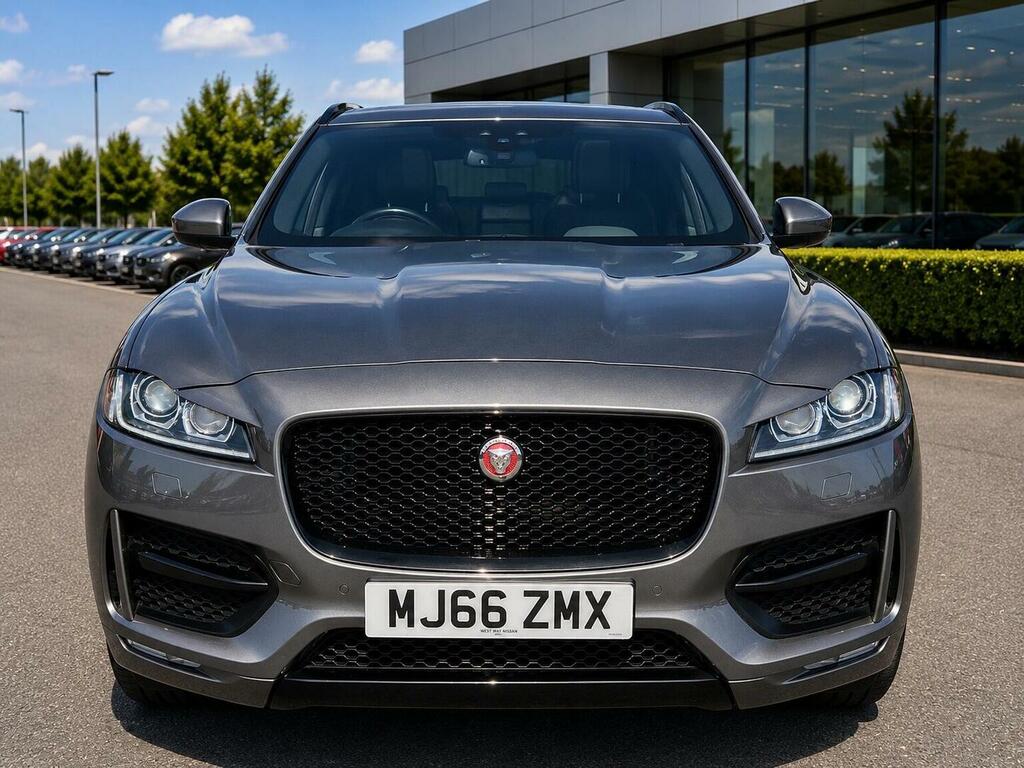Jaguar F-Pace 2.0 D180 R-sport Awd Euro 6 Ss Grey #2