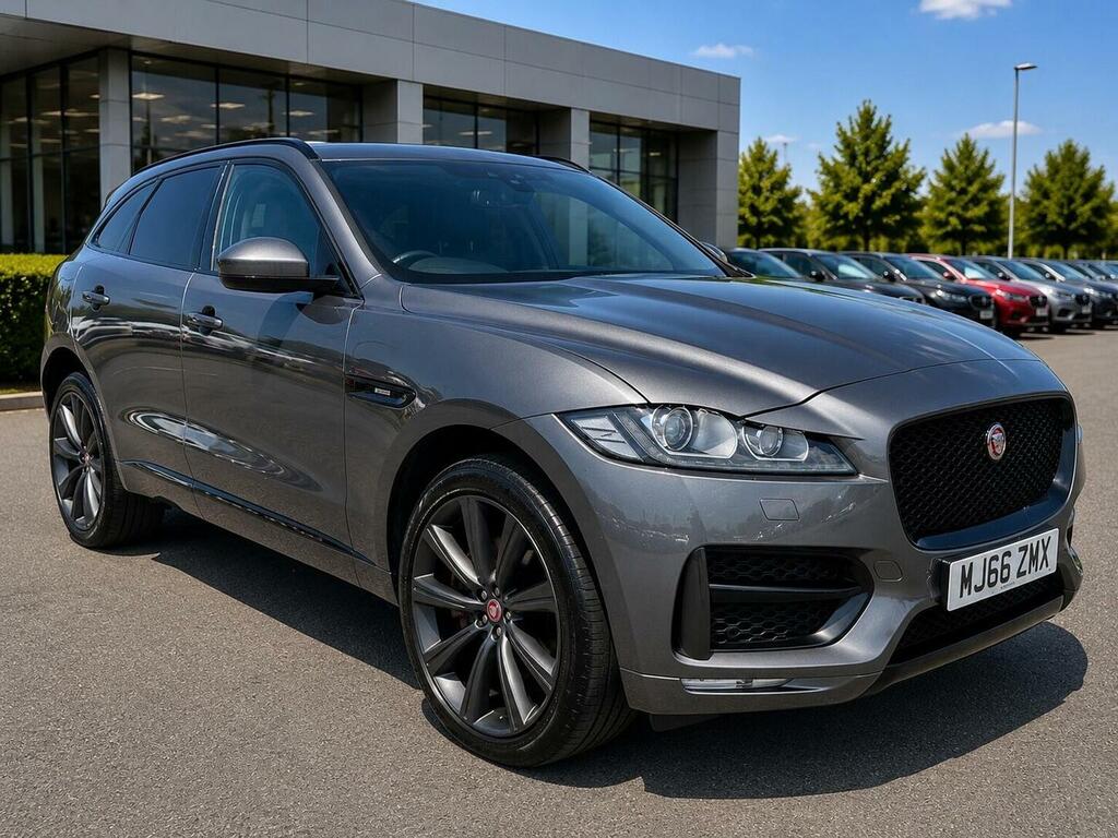 Jaguar F-Pace 2.0 D180 R-sport Awd Euro 6 Ss Grey #3
