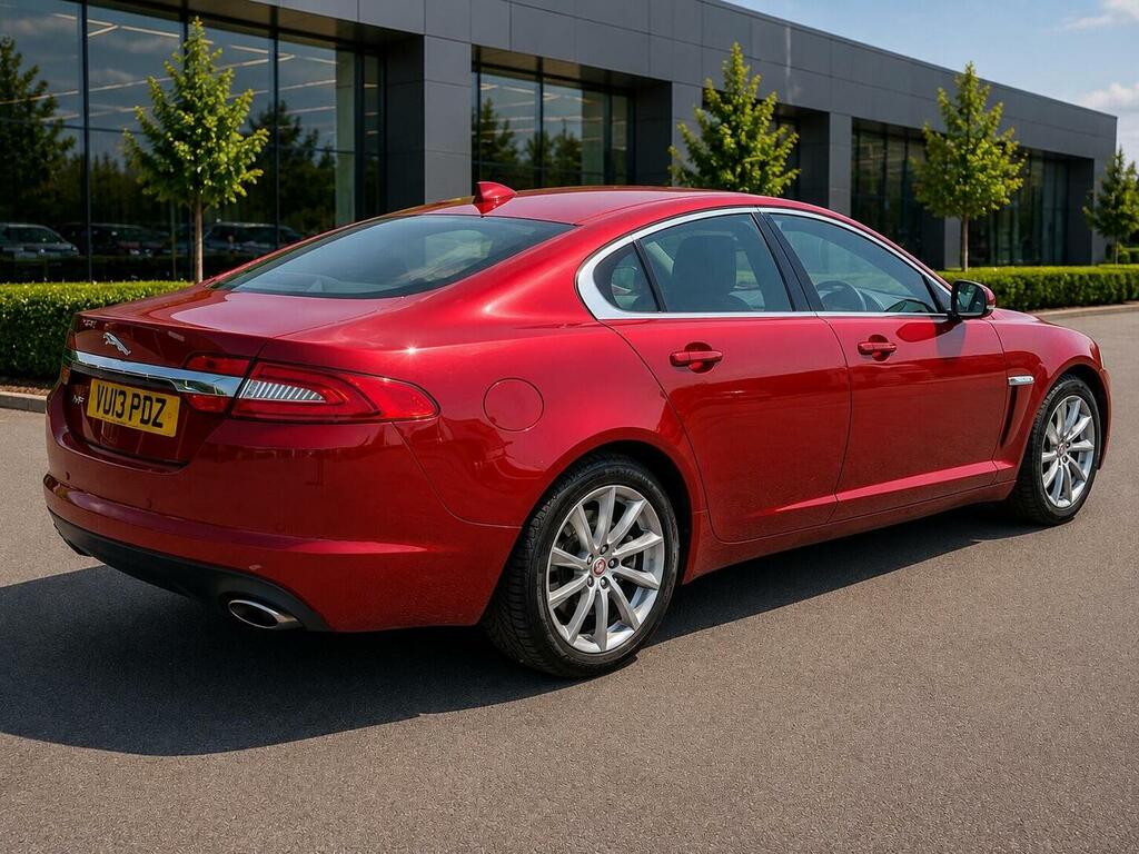 Jaguar XF 2.2D Luxury Euro 5 Ss Red #4