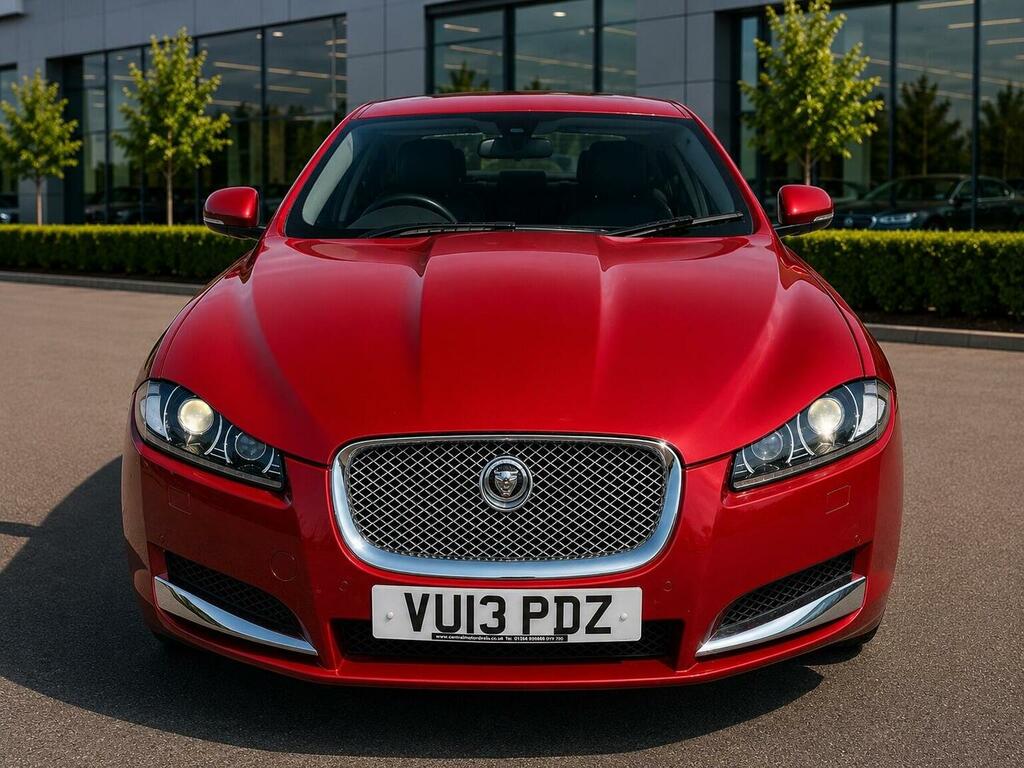 Jaguar XF 2.2D Luxury Euro 5 Ss Red #2