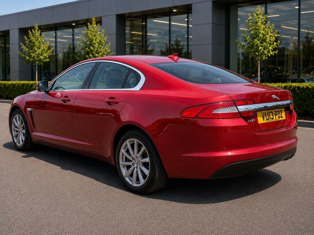 Jaguar XF 2.2D Luxury Euro 5 Ss Red #6