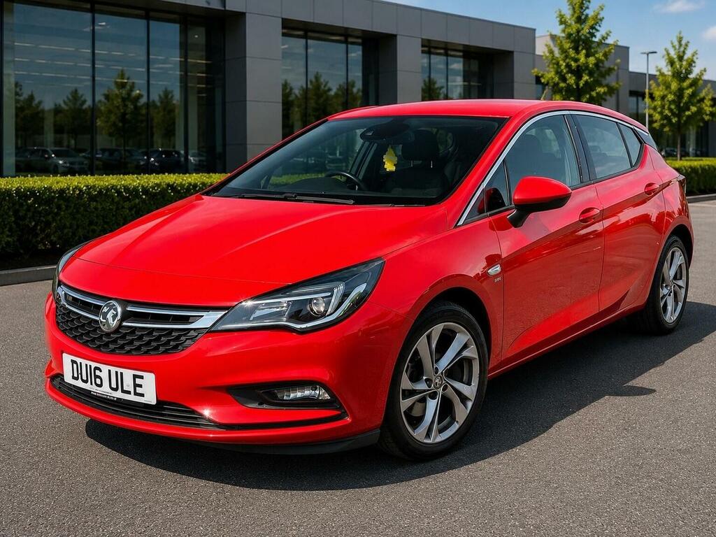 Vauxhall Astra 1.6 Cdti Blueinjection Sri Euro 6 Ss Red