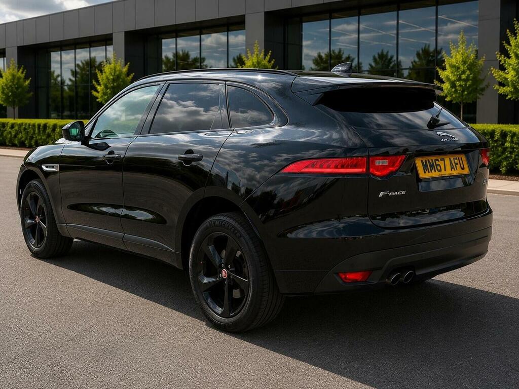 Jaguar F-Pace 2.0 D180 R-sport Awd Euro 6 Ss Black #4