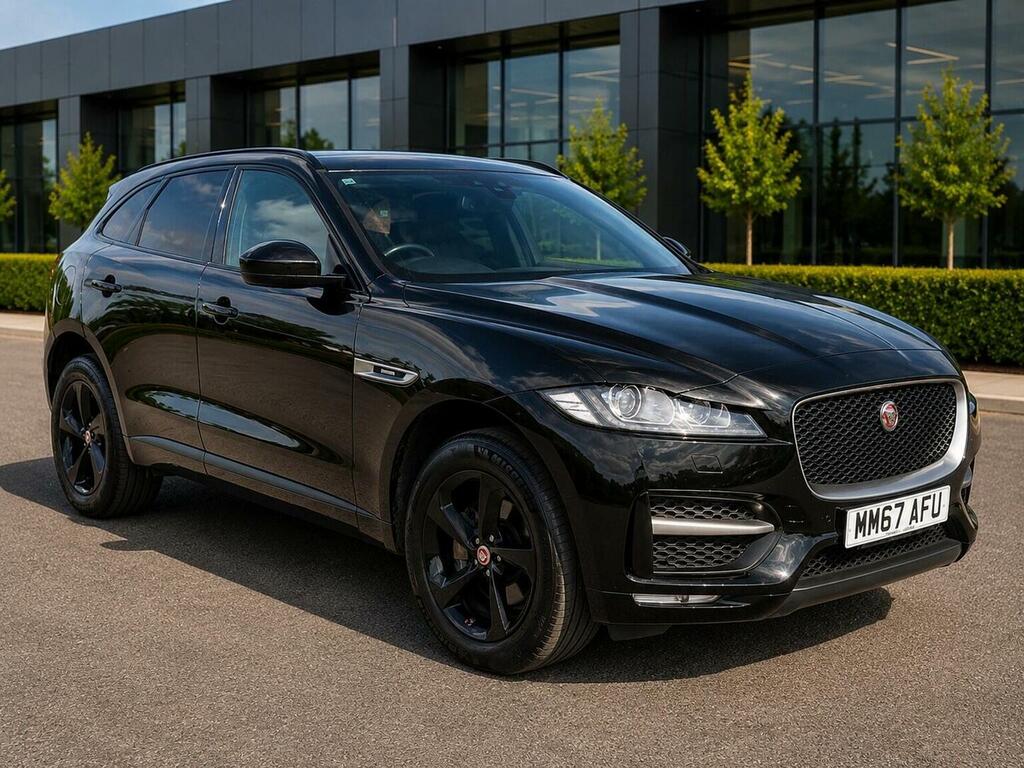 Jaguar F-Pace 2.0 D180 R-sport Awd Euro 6 Ss Black #3