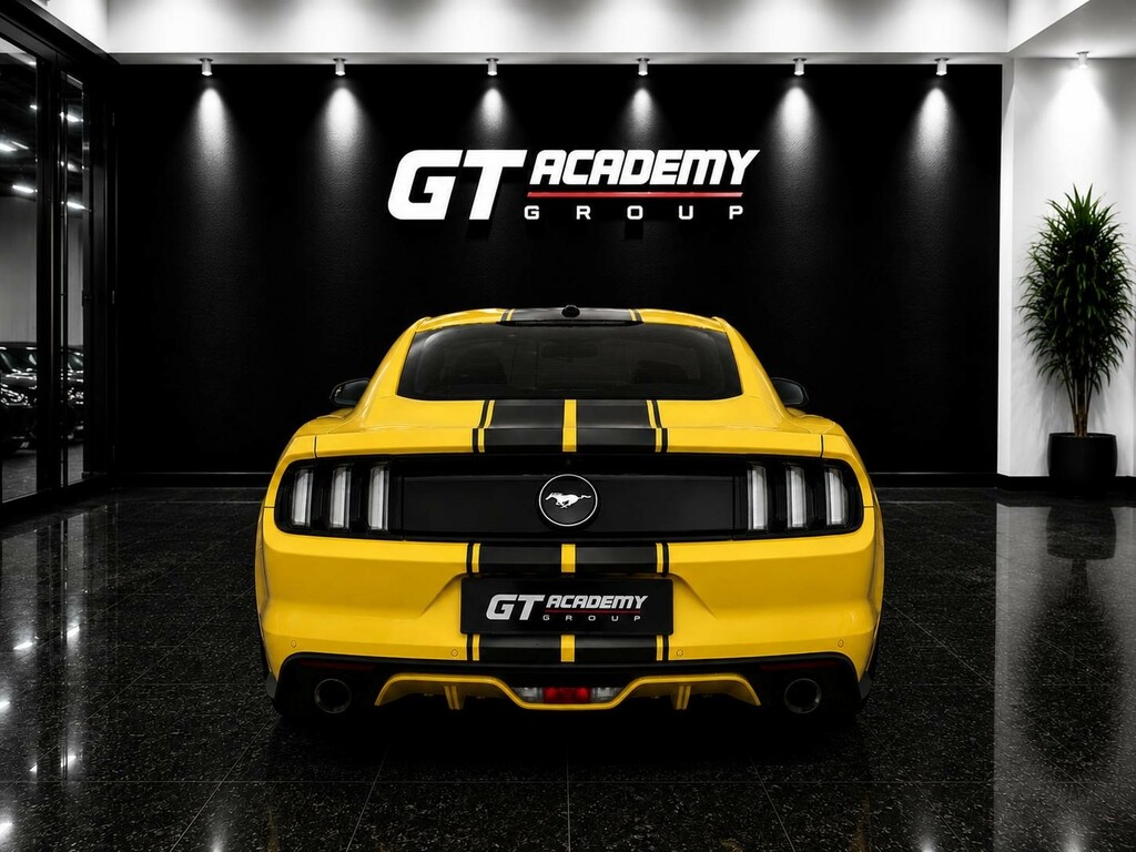 Ford Mustang Ecoboost Yellow #4