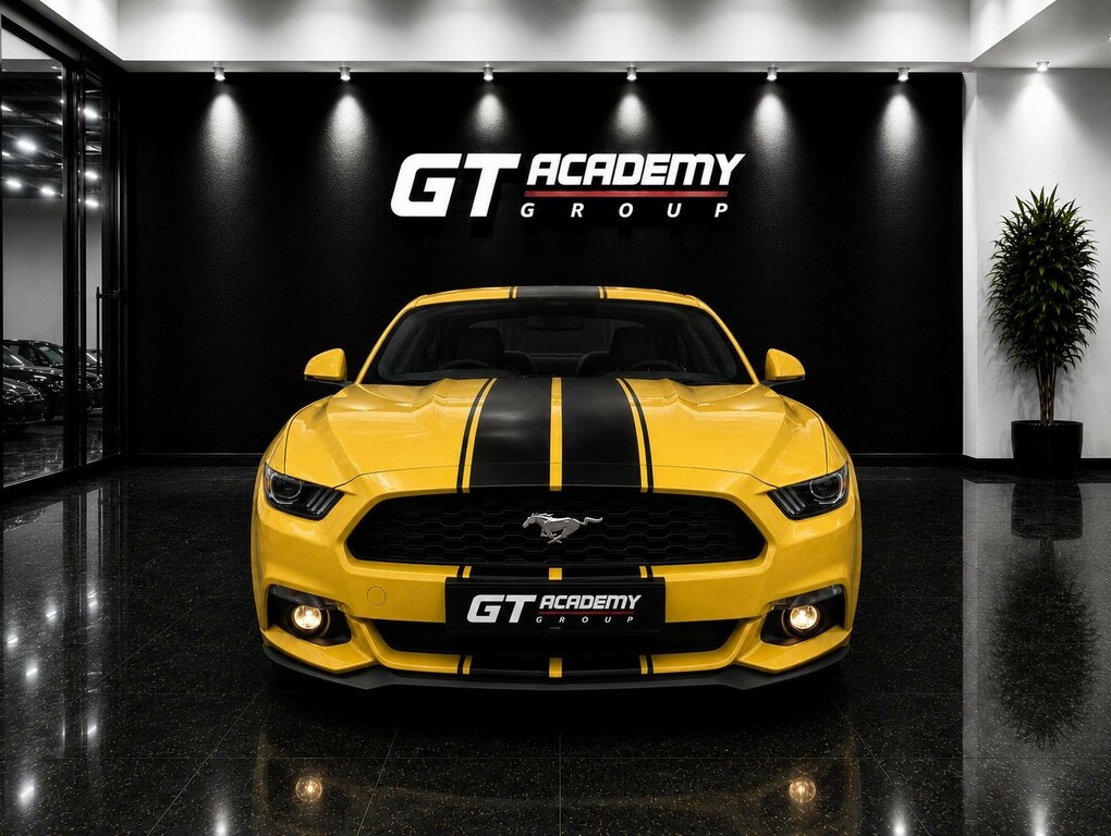Ford Mustang Ecoboost Yellow #3