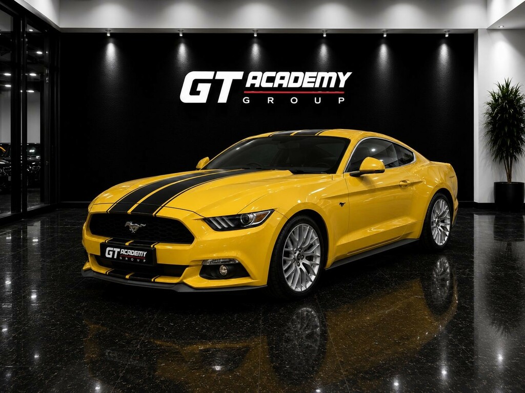 Ford Mustang Ecoboost Yellow