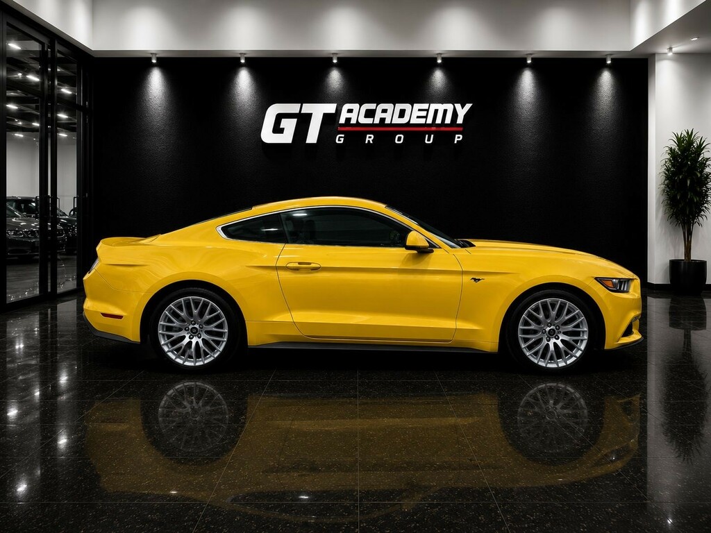 Ford Mustang Ecoboost Yellow #2