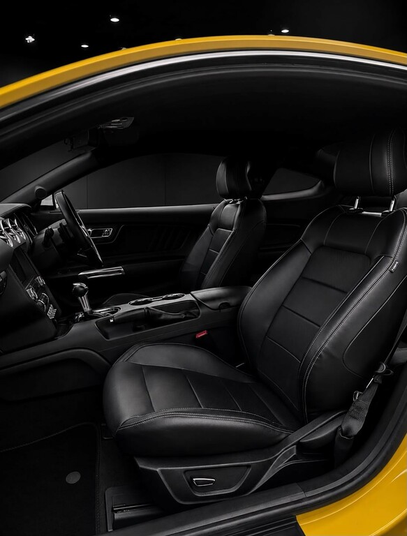 Ford Mustang Ecoboost Yellow #5