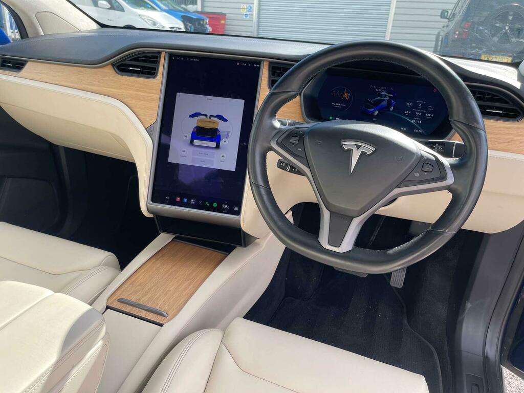 Tesla Model X 449Kw 100Kwh Dual Motor White #2